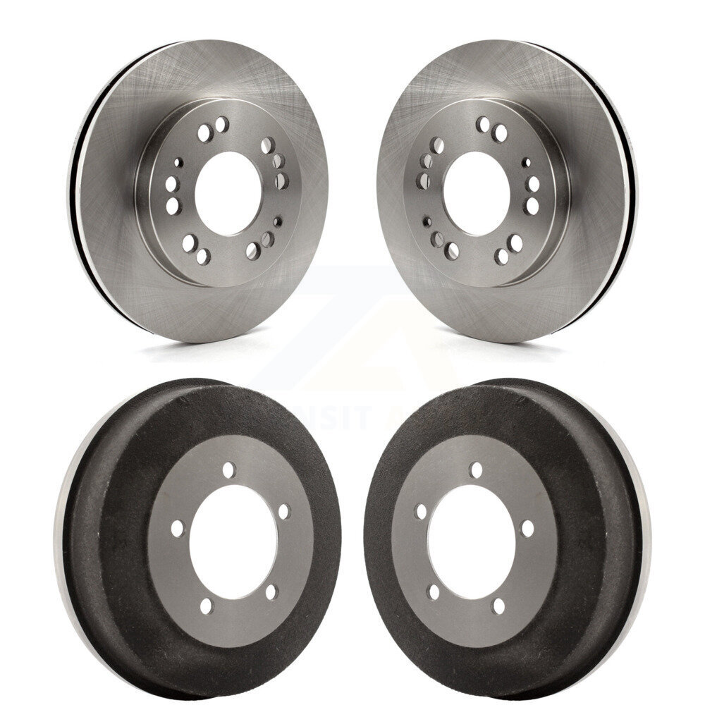 Front Rear Brake Rotors Drum Kit For Chrysler Sebring Mitsubishi Eclipse Eagle Talon Dodge K8-102011