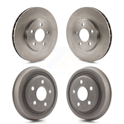 Front Rear Brake Rotors Drum Kit For Dodge Chrysler LeBaron Shadow Plymouth Sundance 600 & K8-102013