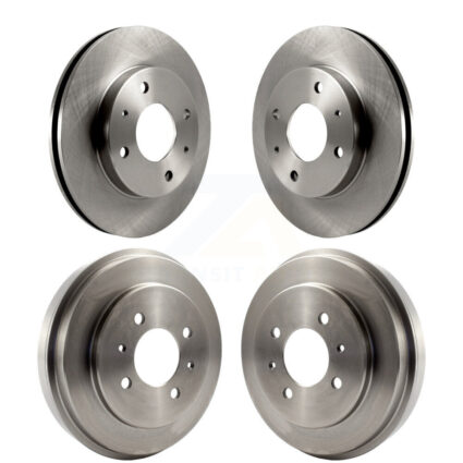 Front Rear Disc Brake Rotors Drums Kit For Mitsubishi Lancer K8-102020