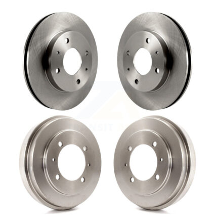 Front Rear Disc Brake Rotors Drums Kit For Mitsubishi Lancer K8-102022