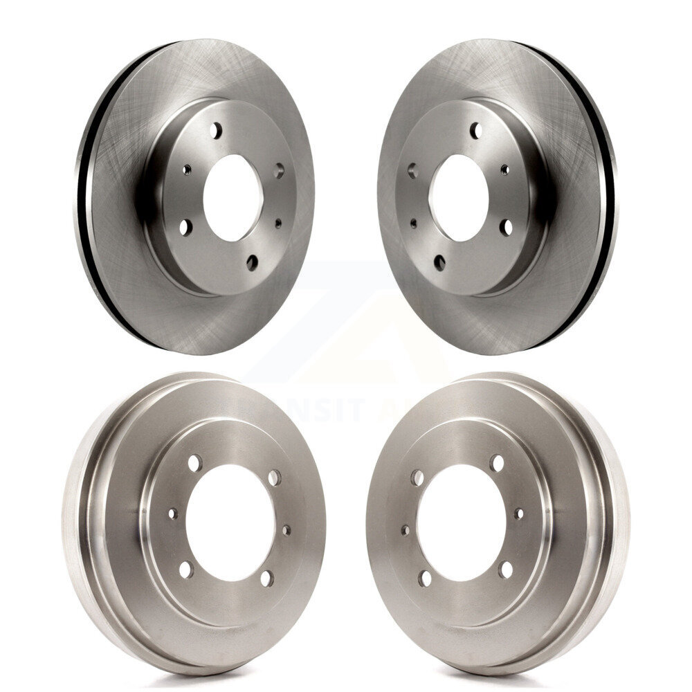 Front Rear Disc Brake Rotors Drums Kit For Mitsubishi Lancer K8-102022