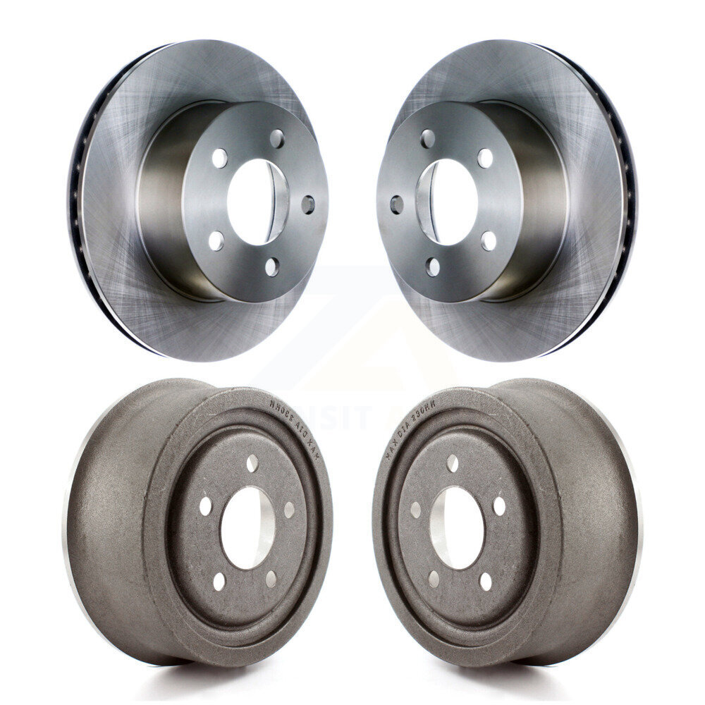 Front Rear Disc Brake Rotors Drums Kit For Jeep Wrangler Cherokee Comanche Wagoneer TJ K8-102024
