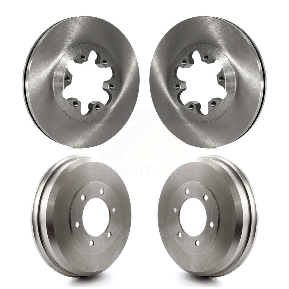 Front Rear Brake Rotors Drum Kit For Chevrolet Colorado GMC Canyon Isuzu i-280 i-350 i-290 K8-102030
