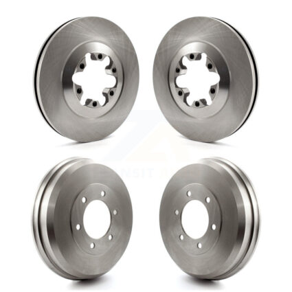 Front Rear Disc Brake Rotors Drums Kit For 2009-2012 Chevrolet Colorado GMC Canyon K8-102031