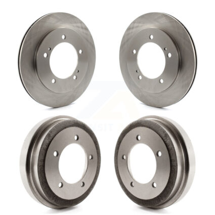 Front Rear Disc Brake Rotors Drums Kit For 2000-2004 Chevrolet Tracker Suzuki Vitara K8-102042