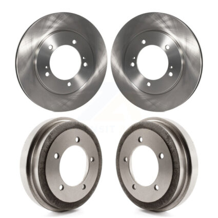 Front Rear Disc Brake Rotors Drums Kit For Suzuki Grand Vitara K8-102043