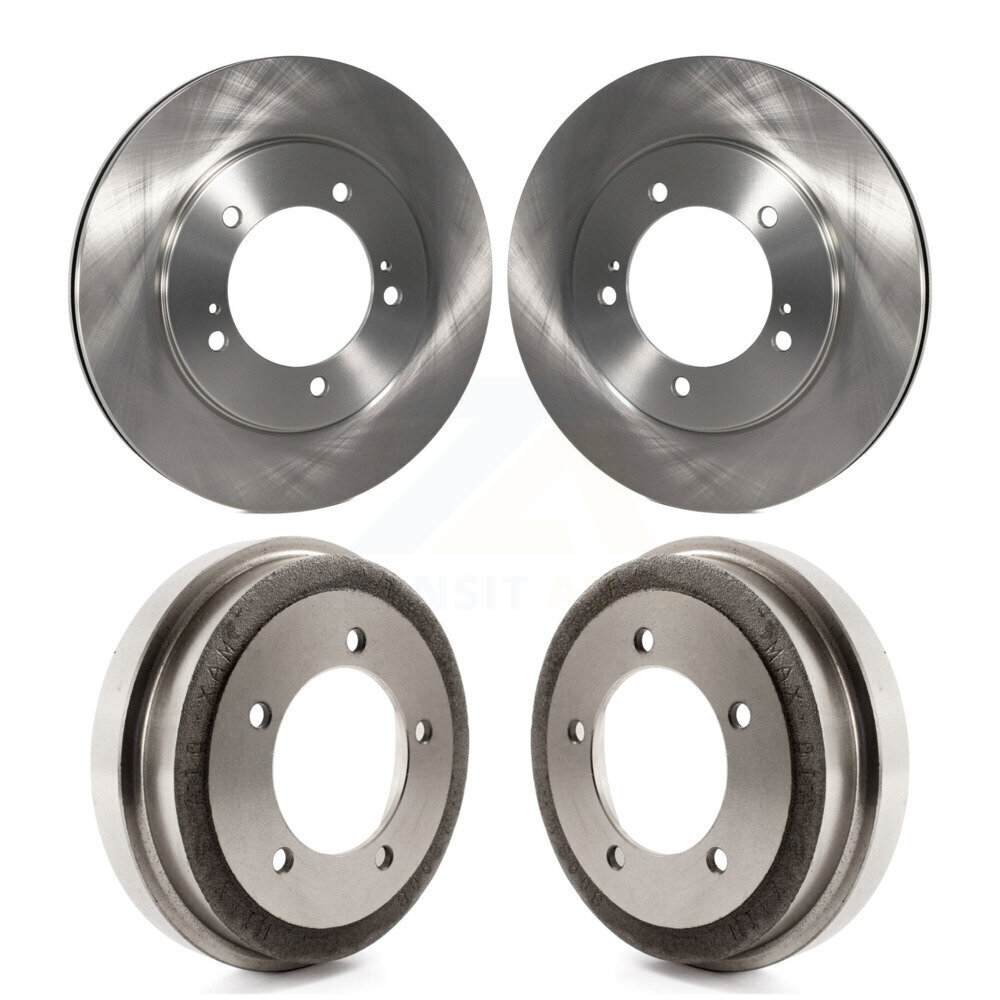 Front Rear Disc Brake Rotors Drums Kit For Suzuki Grand Vitara K8-102043
