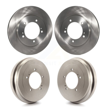 Front Rear Disc Brake Rotors Drums Kit For Suzuki XL-7 Grand Vitara K8-102044