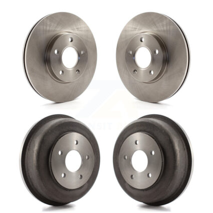 Front Rear Disc Brake Rotors Drums Kit For 2010-2013 Ford Transit Connect K8-102045