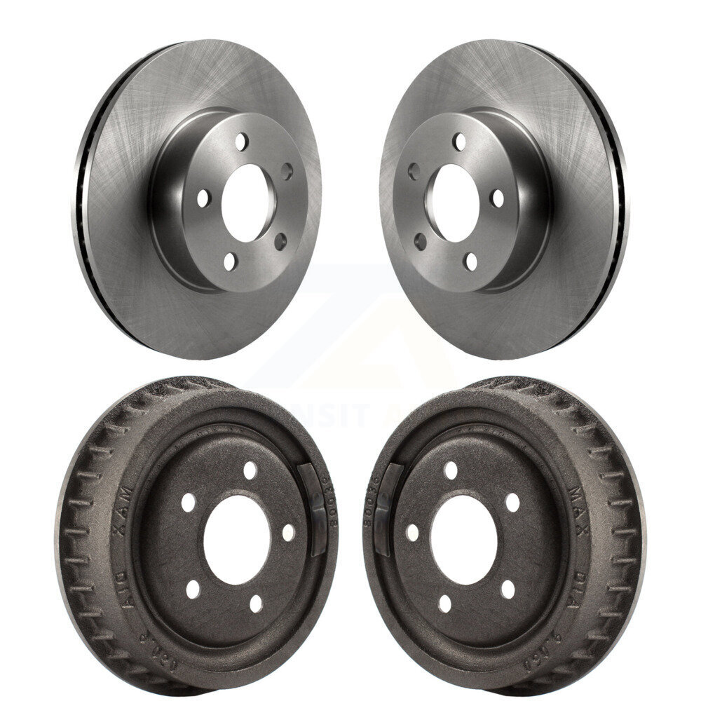 Front Rear Disc Brake Rotor Drum Kit For Ford Ranger Mazda B4000 With 9" Diameter K8-102047