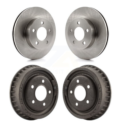 Front Rear Disc Brake Rotors Drums Kit For Ford Ranger Mazda B4000 B3000 4WD K8-102050