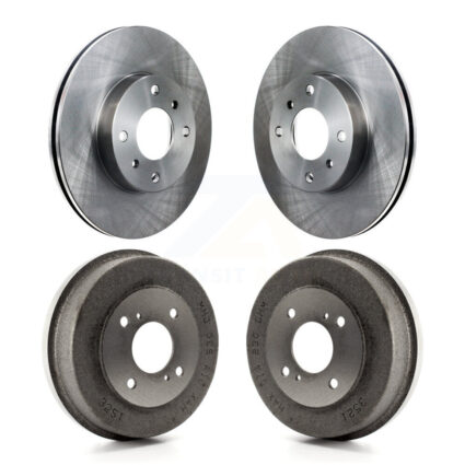 Front Rear Disc Brake Rotors Drums Kit For Nissan Altima K8-102056