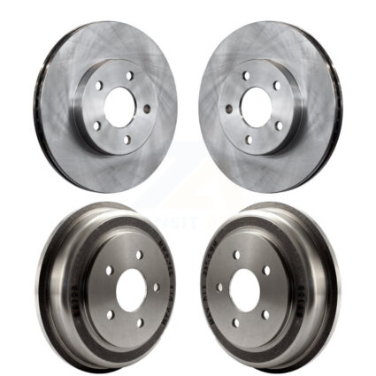 Front Rear Disc Brake Rotors Drums Kit For Chevrolet Cobalt Pontiac G5 K8-102060