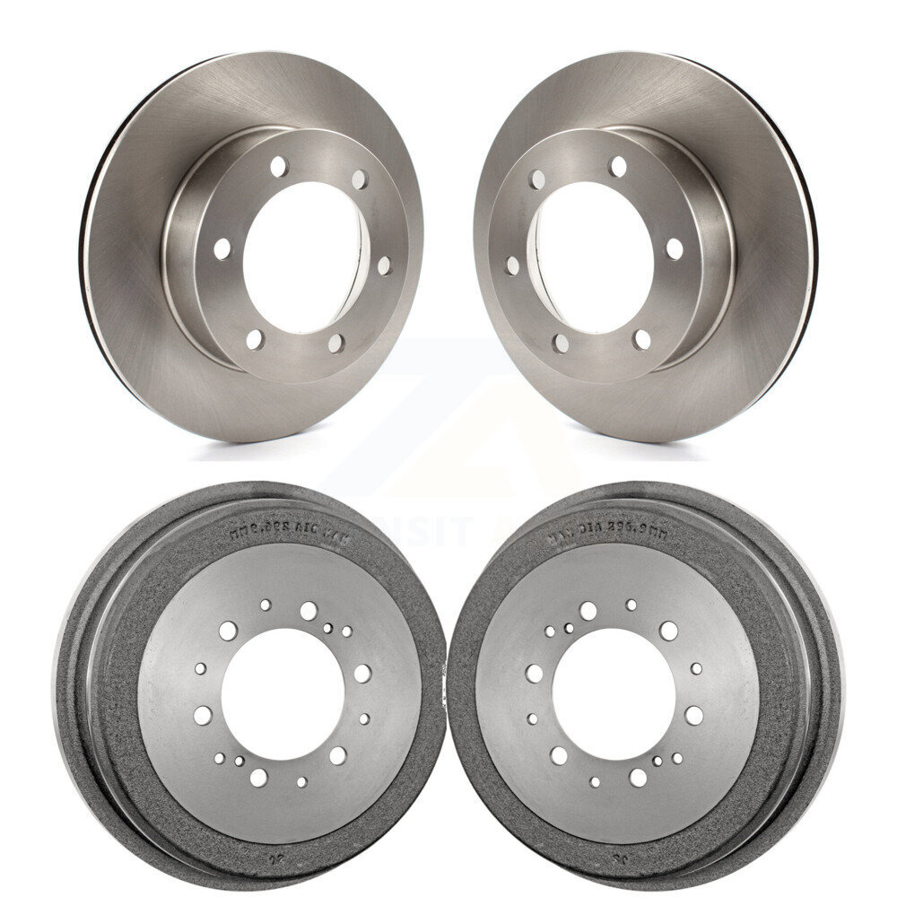 Front Rear Disc Brake Rotors Drums Kit For Toyota 4Runner Tacoma K8-102063