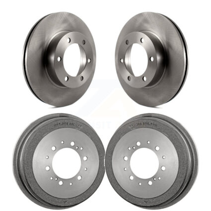 Front Rear Disc Brake Rotors Drums Kit For 2000-2002 Toyota Tundra K8-102065