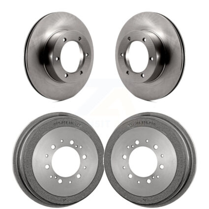 Front Rear Disc Brake Rotors Drums Kit For Toyota Pickup 4Runner K8-102066