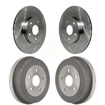 Front Rear Disc Brake Rotors Drums Kit For Toyota RAV4 K8-102077