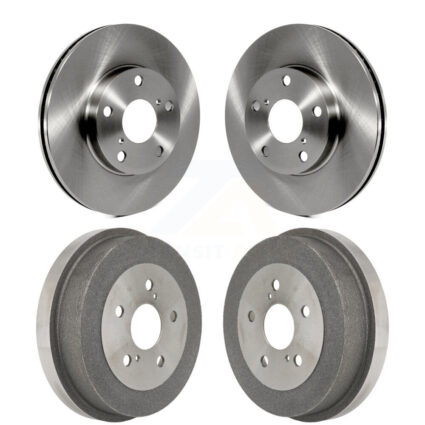 Front Rear Disc Brake Rotors Drums Kit For Toyota RAV4 K8-102079