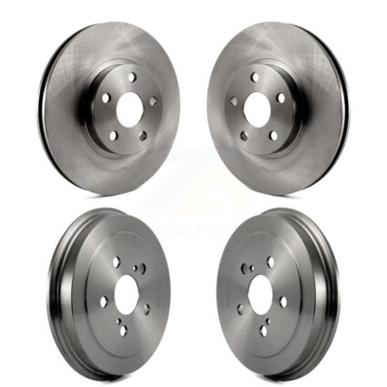 Front Rear Disc Brake Rotors Drums Kit For Toyota Corolla Celica K8-102081