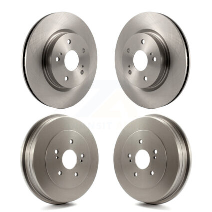 Front Rear Disc Brake Rotors Drums Kit For 2006-2008 Suzuki Grand Vitara K8-102100