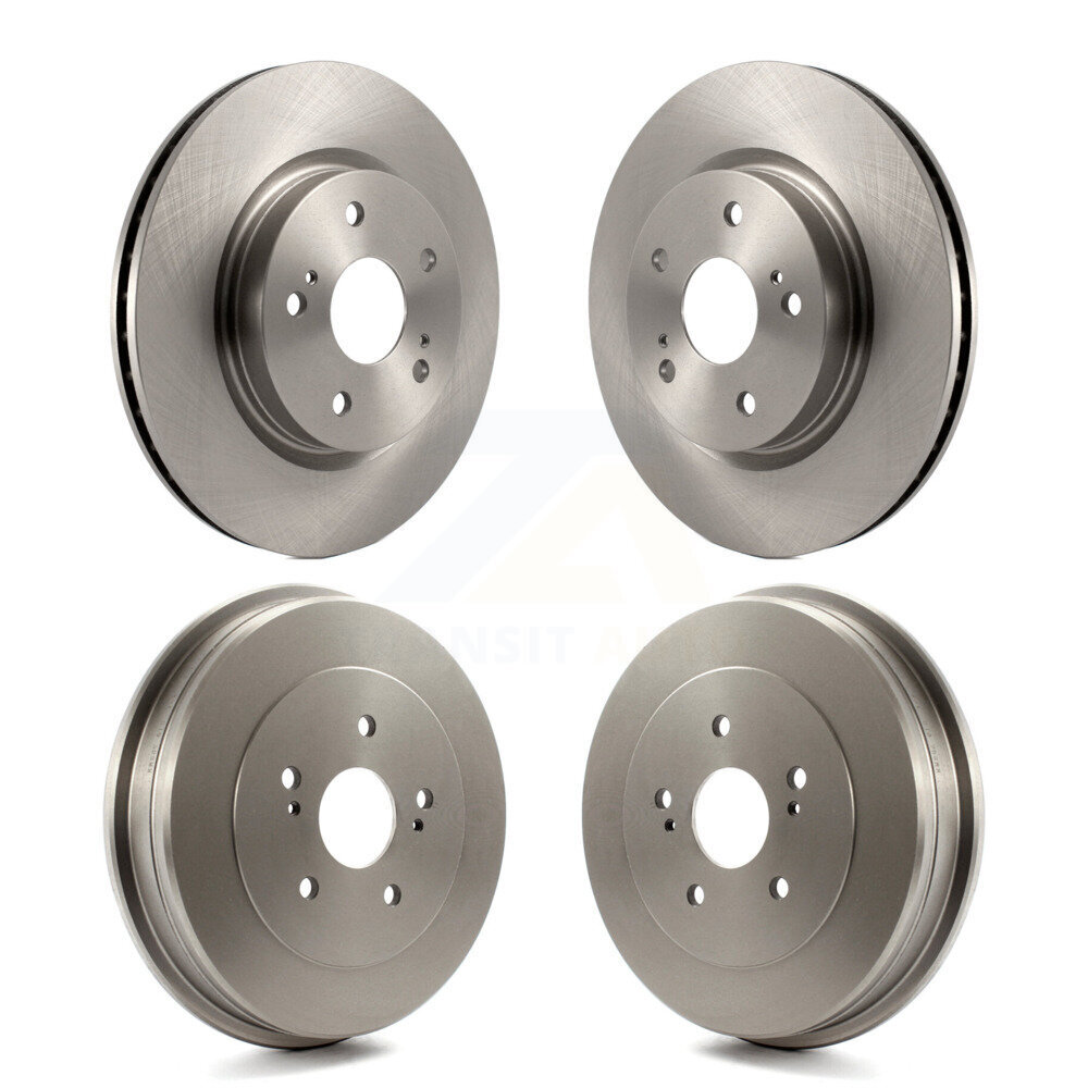 Front Rear Disc Brake Rotors Drums Kit For 2006-2008 Suzuki Grand Vitara K8-102100
