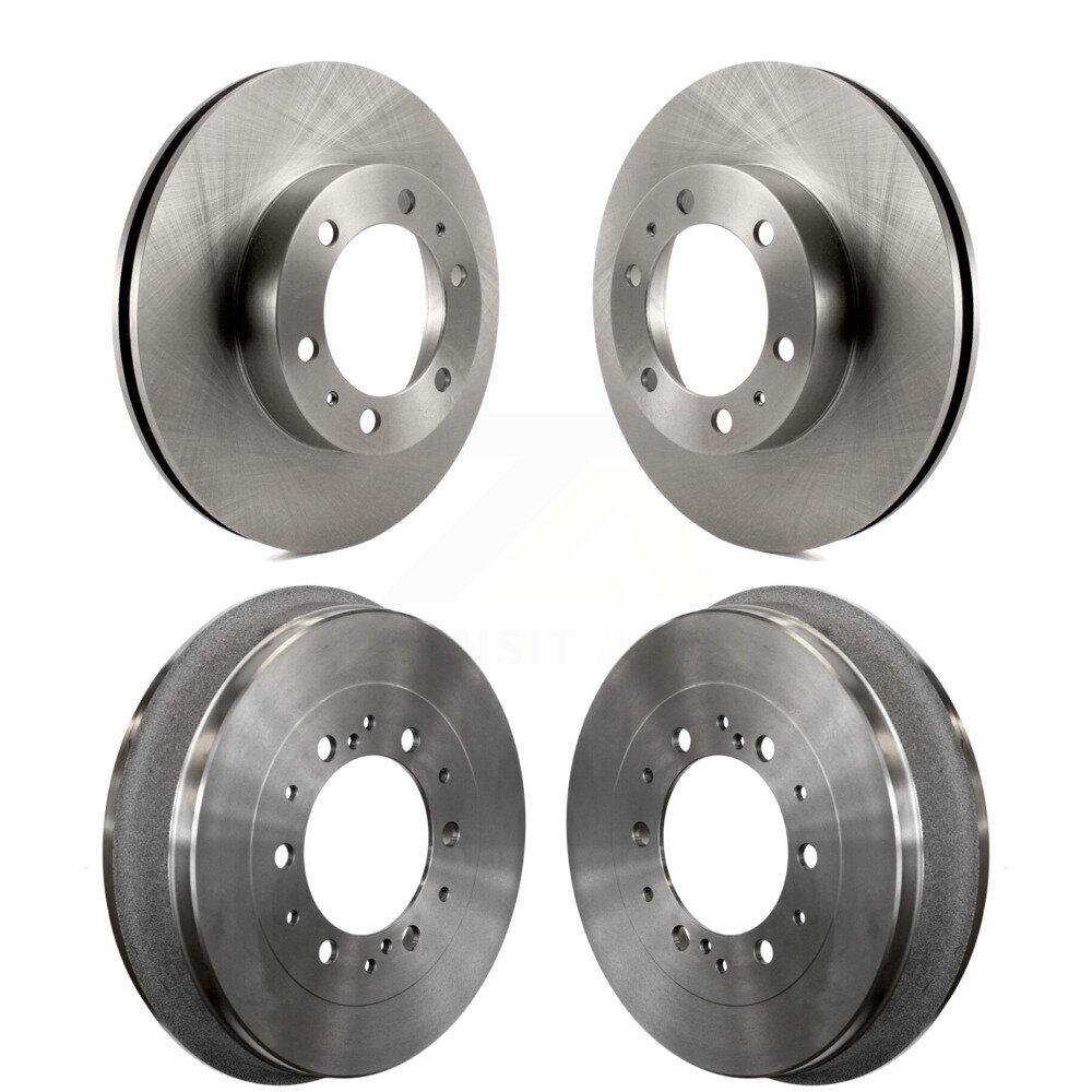 Front Rear Disc Brake Rotors Drums Kit For Toyota Tacoma K8-102108