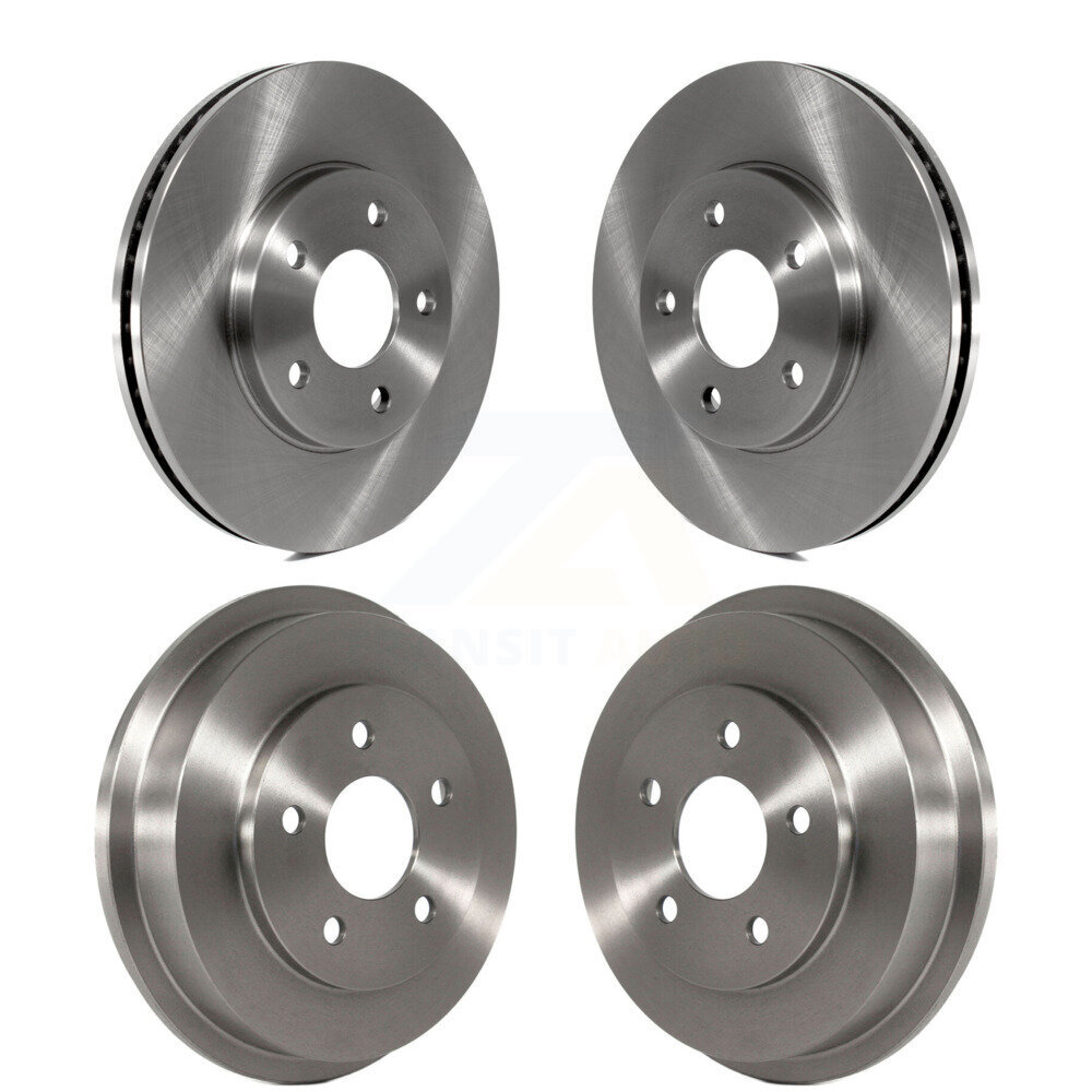 Front Rear Disc Brake Rotors Drums Kit For Chevrolet HHR K8-102111
