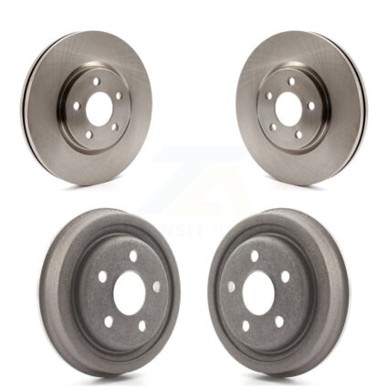 Front Rear Disc Brake Rotors Drums Kit For 2003 Dodge Neon SRT-4 K8-102115