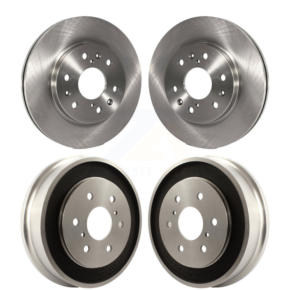 Front Rear Disc Brake Rotors Drums Kit For Chevrolet GMC Silverado 1500 Sierra Classic K8-102116