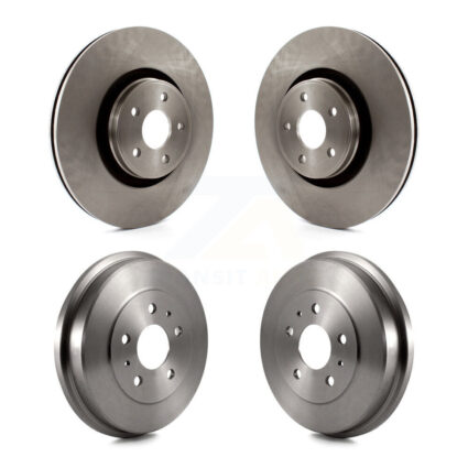 Front Rear Disc Brake Rotor Drum Kit For 2013-2018 Ford Focus ST With 335mm Diameter K8-102119