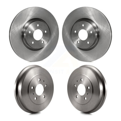 Front Rear Disc Brake Rotor Drum Kit For 2013-2018 Ford Focus ST With 320mm Diameter K8-102120