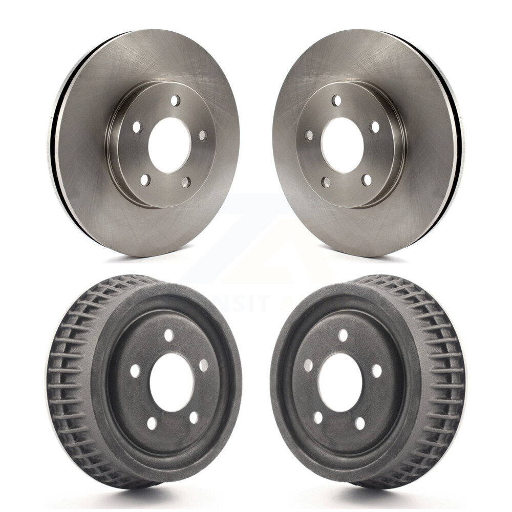 Front Rear Brake Rotor Drum Kit For 2002-2004 Pontiac Montana Chevrolet Venture Oldsmobile K8-102135