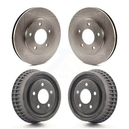 Front Rear Brake Rotor Drum Kit For 1995 Chevrolet Lumina Monte Carlo rear brakes K8-102137