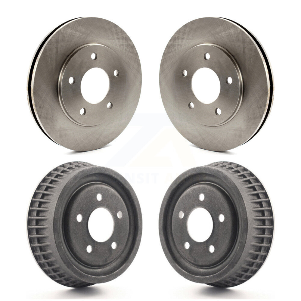 Front Rear Brake Rotor Drum Kit For 1995 Chevrolet Lumina Monte Carlo rear brakes K8-102137
