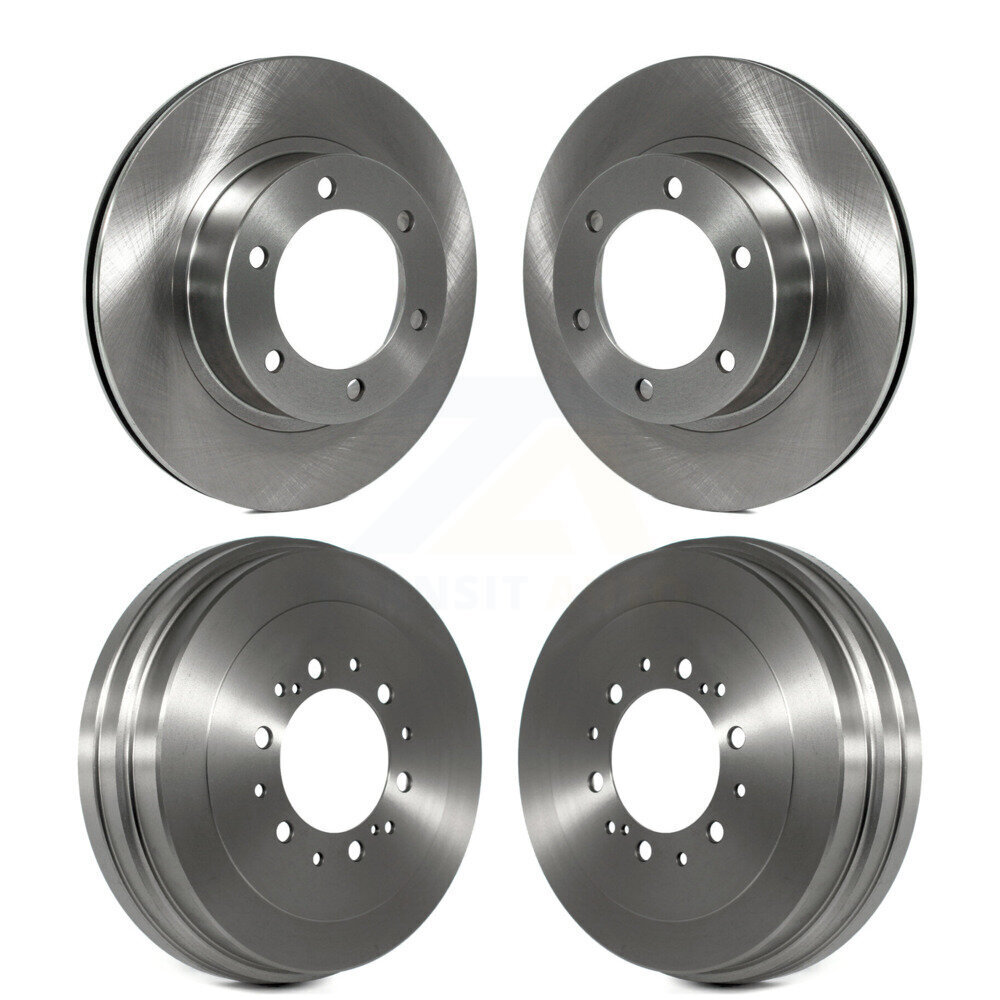 Front Rear Disc Brake Rotors Drums Kit For 2002 Toyota 4Runner With 16" Factory Wheels K8-102148