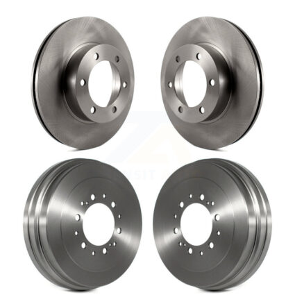 Front Rear Disc Brake Rotors Drums Kit For Toyota Tundra K8-102149