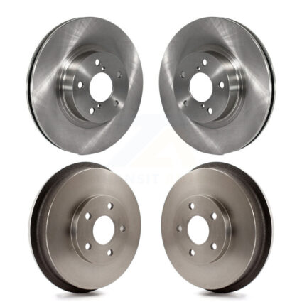 Front Rear Disc Brake Rotors Drums Kit For Subaru Impreza Forester K8-102154