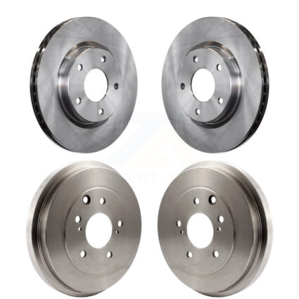 Front Rear Disc Brake Rotors Drums Kit For Nissan Sentra K8-102158