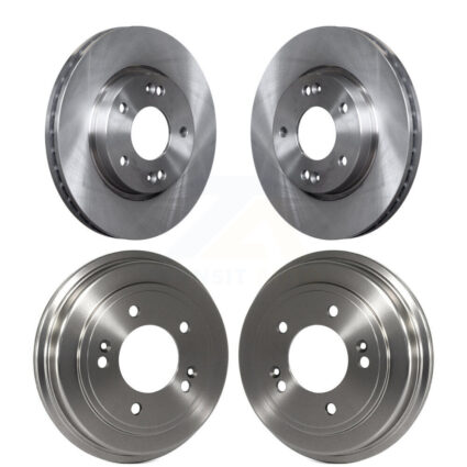 Front Rear Disc Brake Rotors Drums Kit For Hyundai Elantra K8-102162
