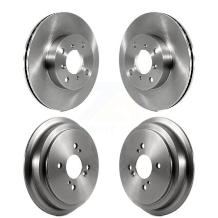 Front Rear Disc Brake Rotors Drums Kit For Suzuki Aerio Esteem K8-102178