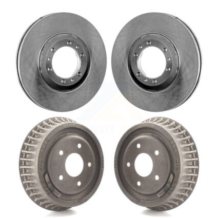 Front Rear Disc Brake Rotors Drums Kit For Chevrolet Camaro Pontiac Firebird K8-102181