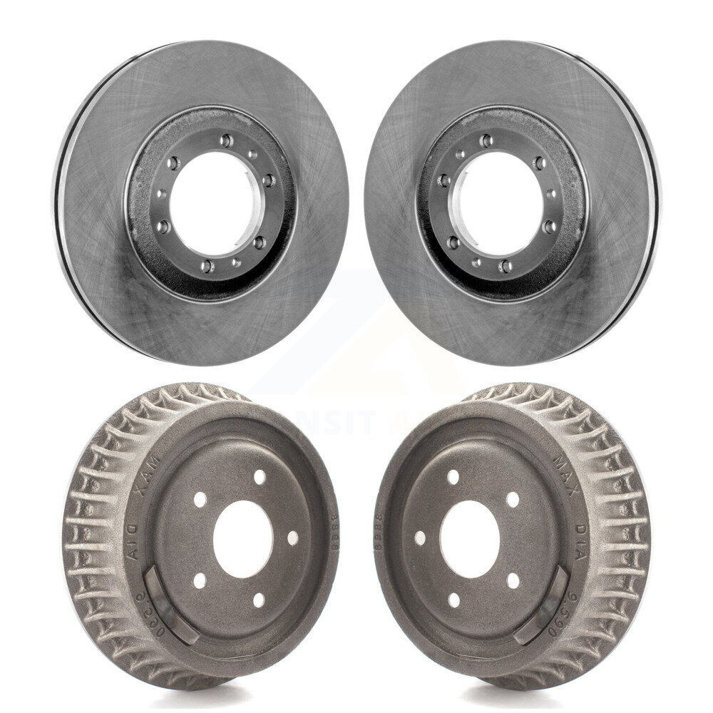 Front Rear Disc Brake Rotors Drums Kit For Chevrolet Camaro Pontiac Firebird K8-102181
