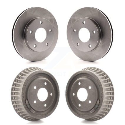 Front Rear Brake Rotors Drum Kit For Chevrolet S10 GMC Sonoma Blazer Jimmy Typhoon Bravada K8-102183