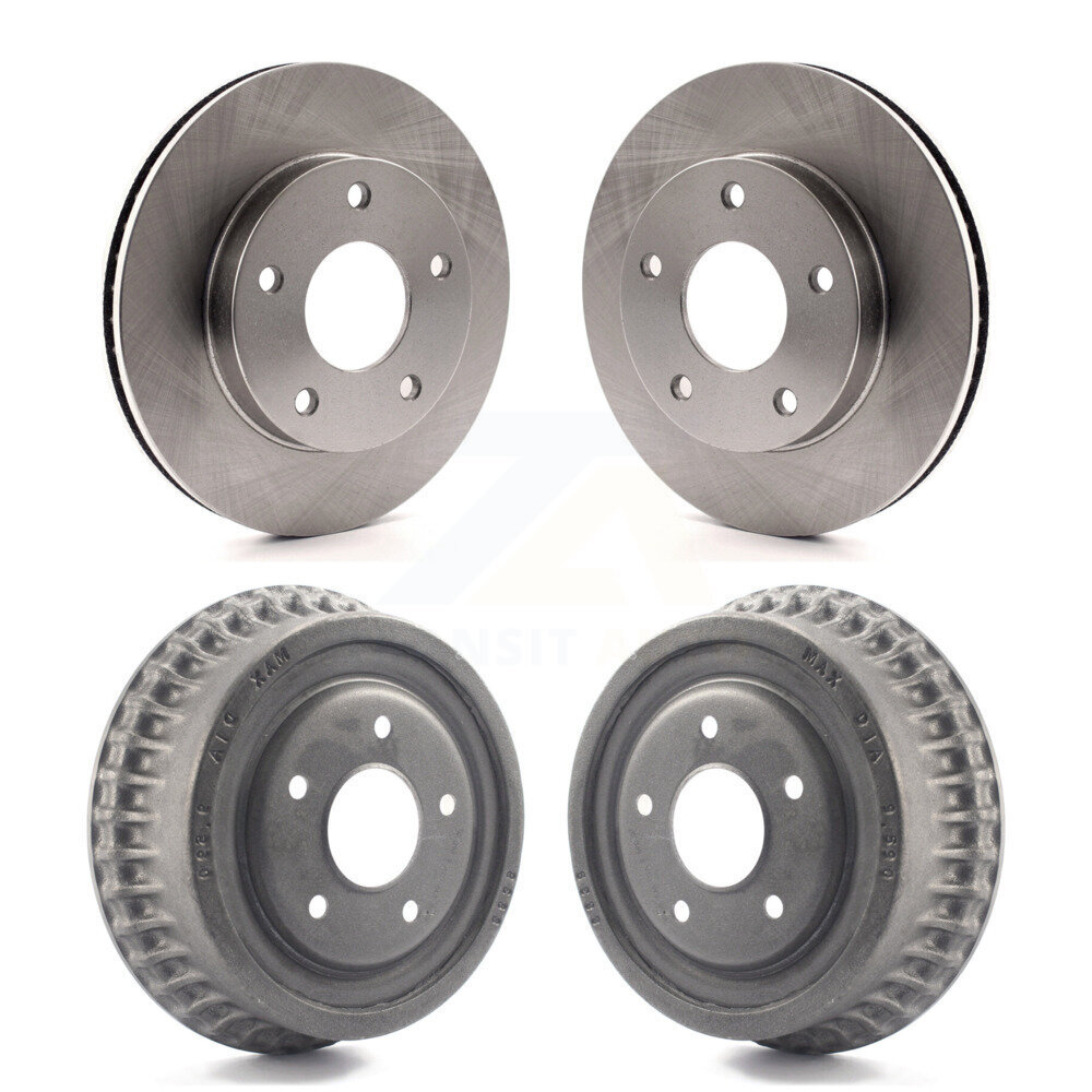 Front Rear Disc Brake Rotors Drums Kit For Chevrolet GMC S10 S15 Blazer Jimmy Sonoma Buick K8-102184