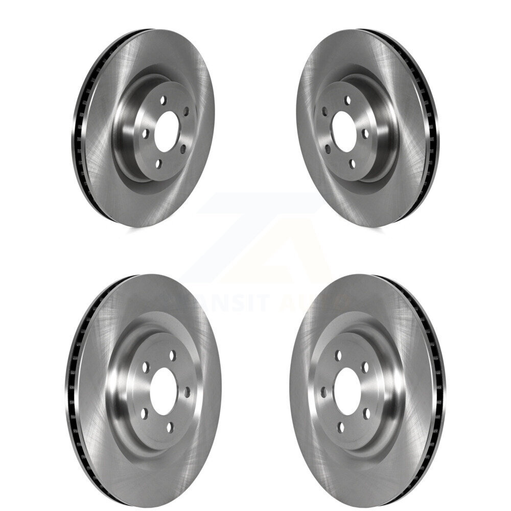 Front Rear Disc Brake Rotors Kit For Ford Explorer Lincoln Aviator K8-102236