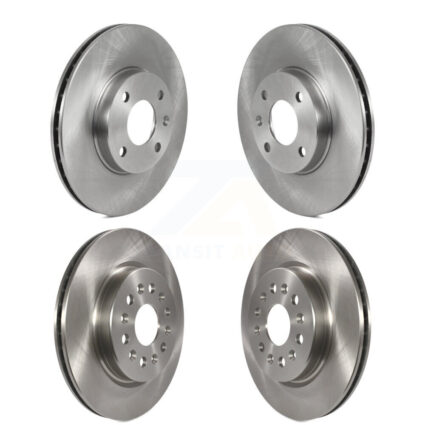 Front Rear Disc Brake Rotors Kit For 2019 Chevrolet Spark K8-102251