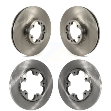 Front Rear Disc Brake Rotors Kit For 2016 Ford Transit-350 HD With 5 Lug Wheels K8-102253