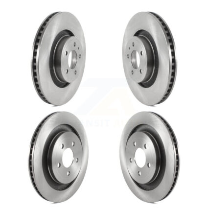 Front Rear Disc Brake Rotors Kit For Ford Mustang K8-102255