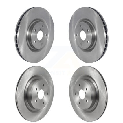 Front Rear Disc Brake Rotors Kit For 2019-2024 Subaru Ascent K8-102258