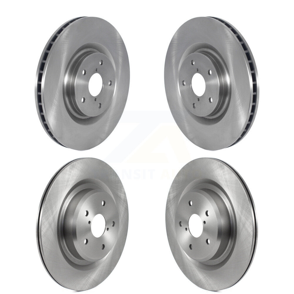 Front Rear Disc Brake Rotors Kit For 2019-2024 Subaru Ascent K8-102258